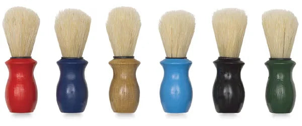 Silver Lead Mop Brush Set  Pkg of 6