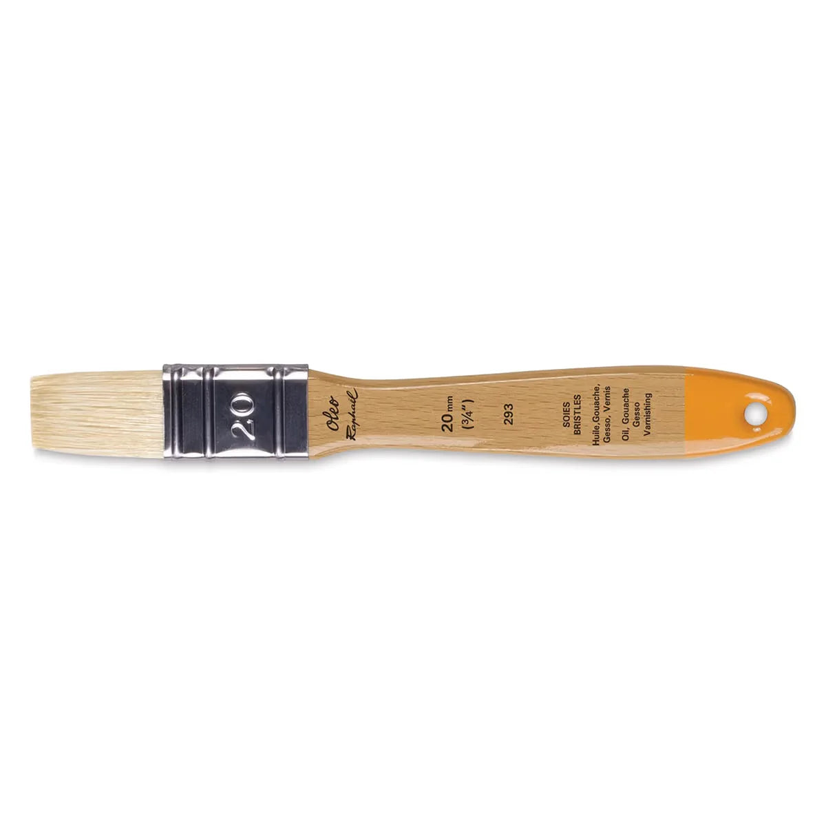 Raphael Oleo Brush   Mixed Media Flat Brush  Size 20