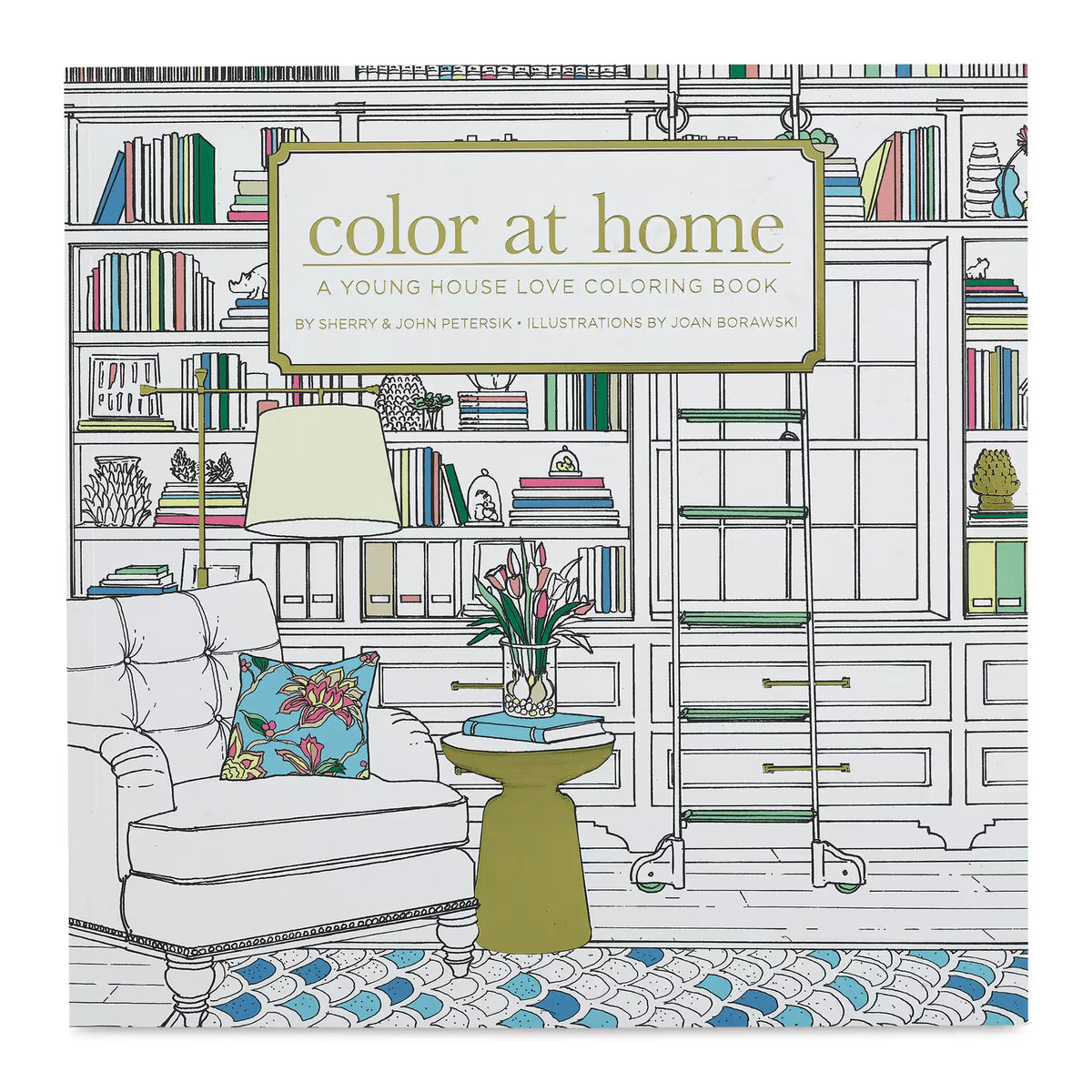 Color at Home Coloring Book