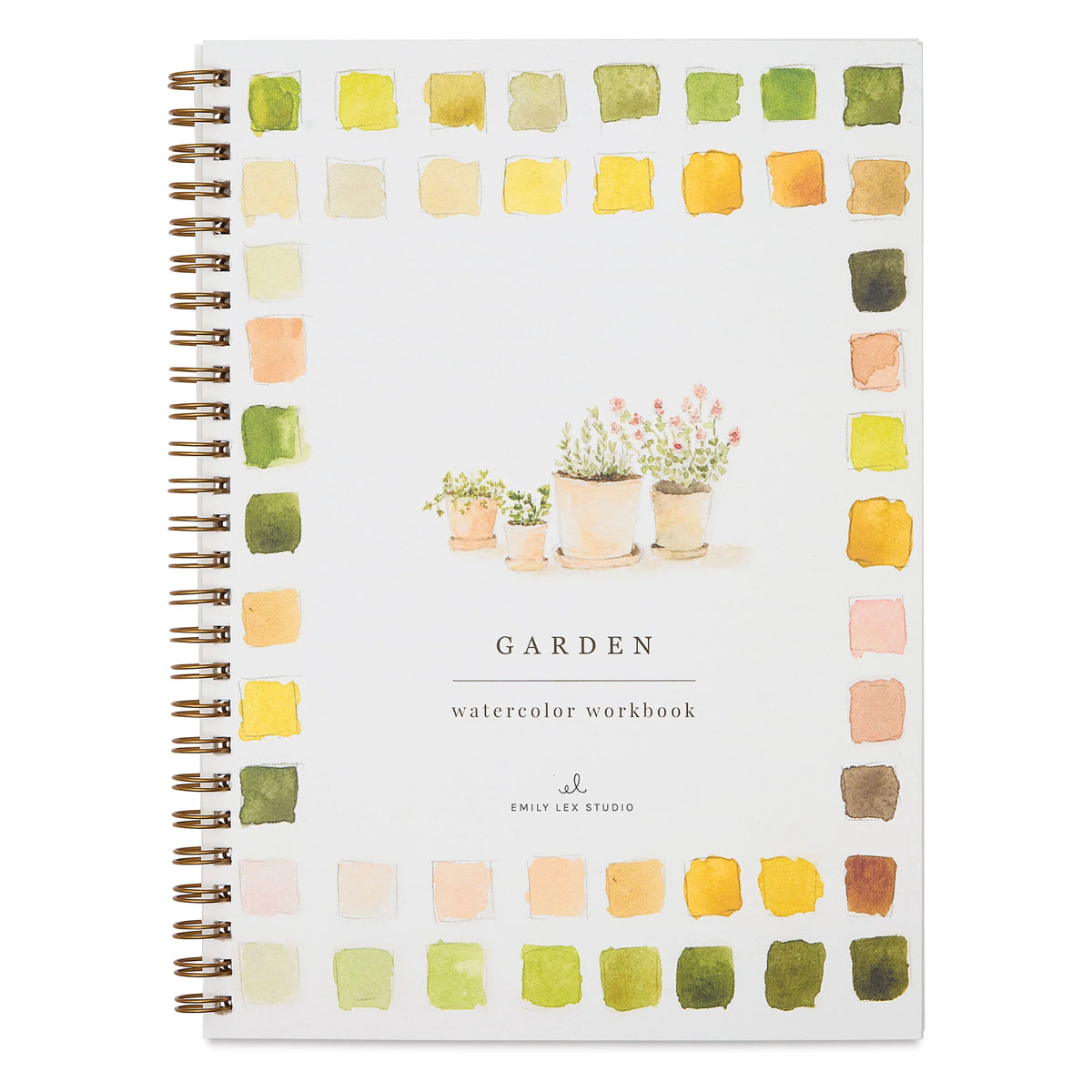 Emily Lex Studio Garden Watercolor Workbook  61/2 x 9