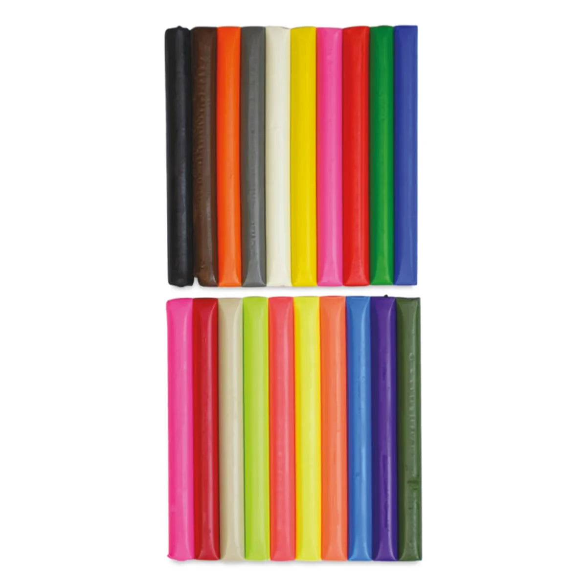 Sculpey NonDry Modeling Clay  Pkg of 20 08 lb Assorted Colors