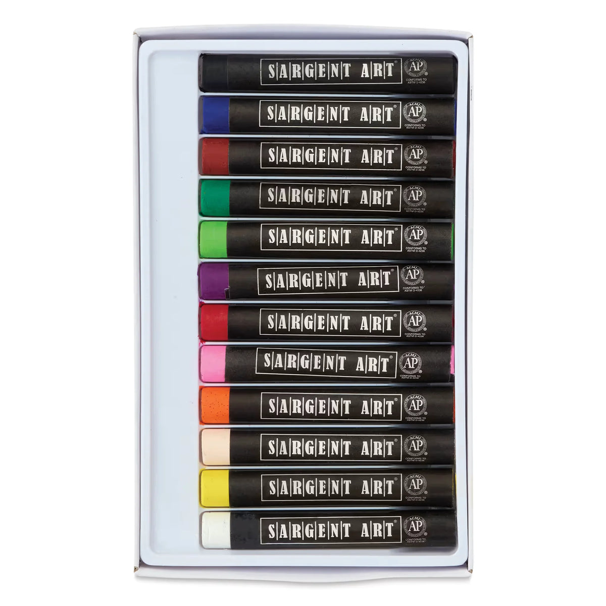 Sargent Art Artists Oil Pastels  Assorted Colors Set of 12