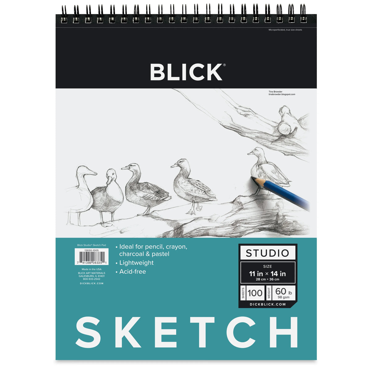 Blick Studio Sketch Pad  51/2 x 81/2 100 Sheets