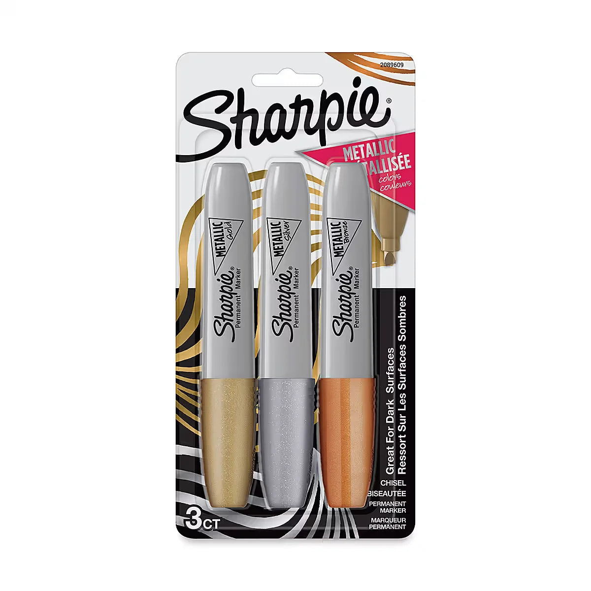 Sharpie Chisel Tip Marker Set  Assorted Colors Set of 8