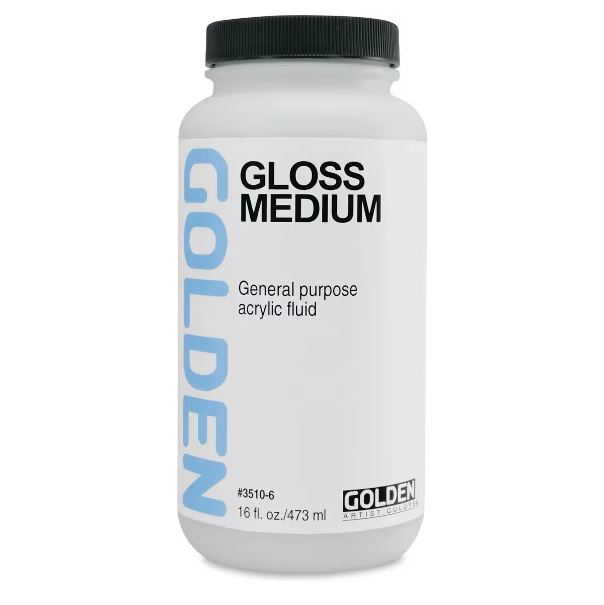 Golden Polymer Medium  Gloss 8 oz jar