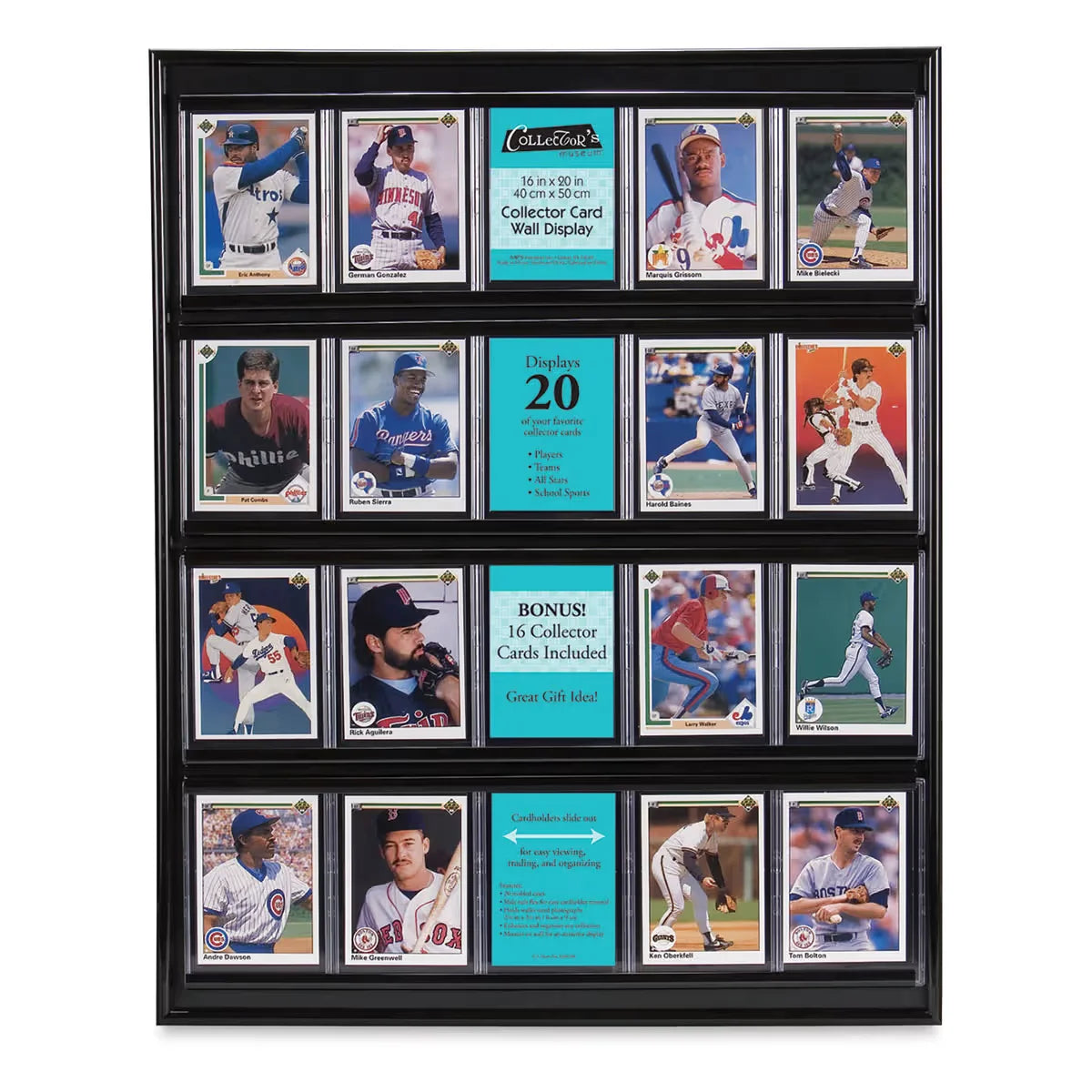 MCS Trading Card Display Case  16 x 20