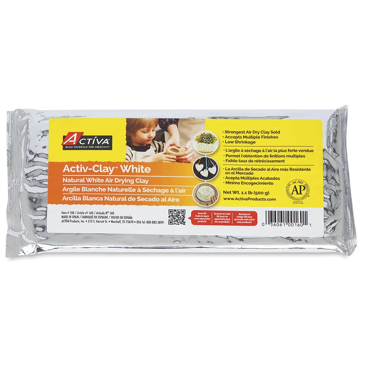 Activa ActivClay Air Drying Clay  11 lb Terra Cotta