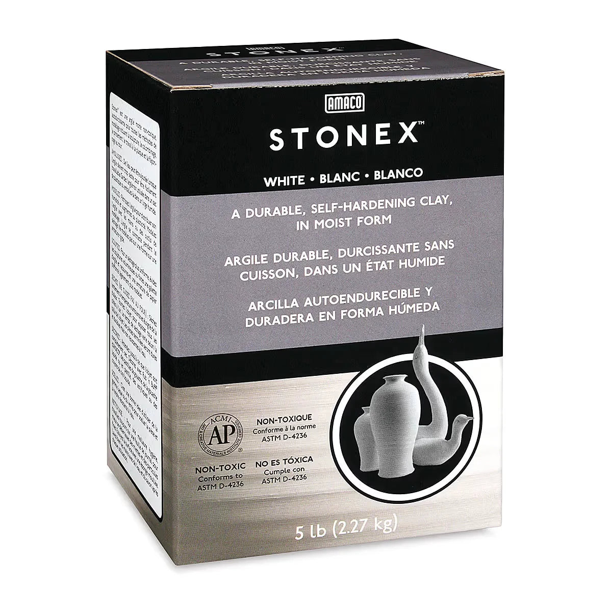 Amaco Stonex White Clay  5 lb