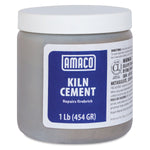 Amaco Kiln Cement  1 lb Moist