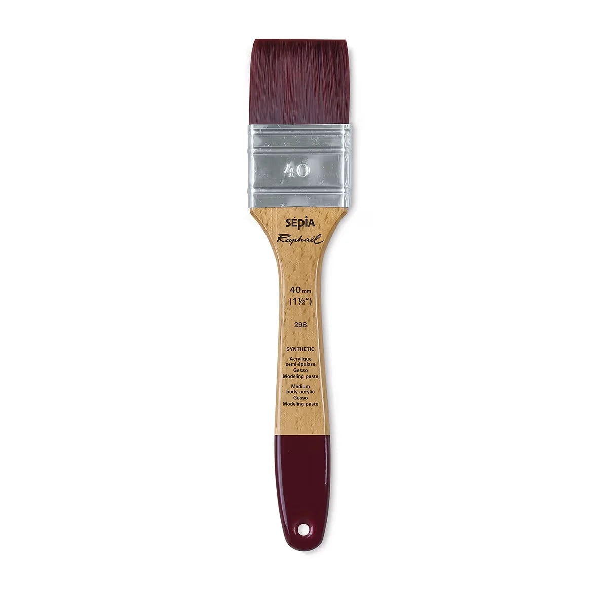 Raphael Sepia Flat Brush  Mixed Media Flat Size 20