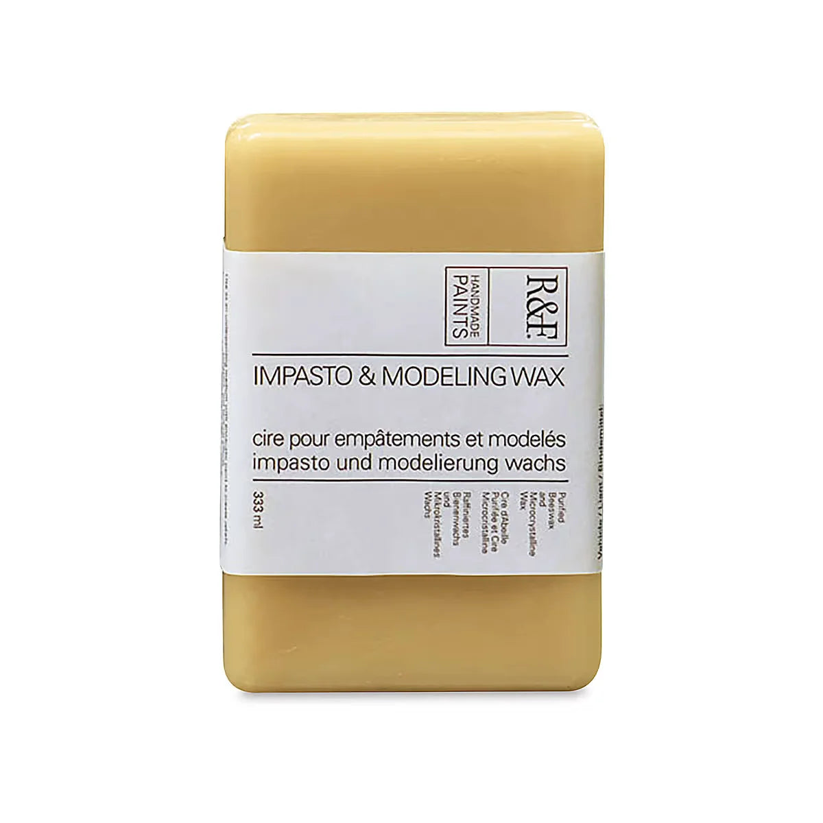 R&F Encaustic Impasto/Modeling Wax  333 ml