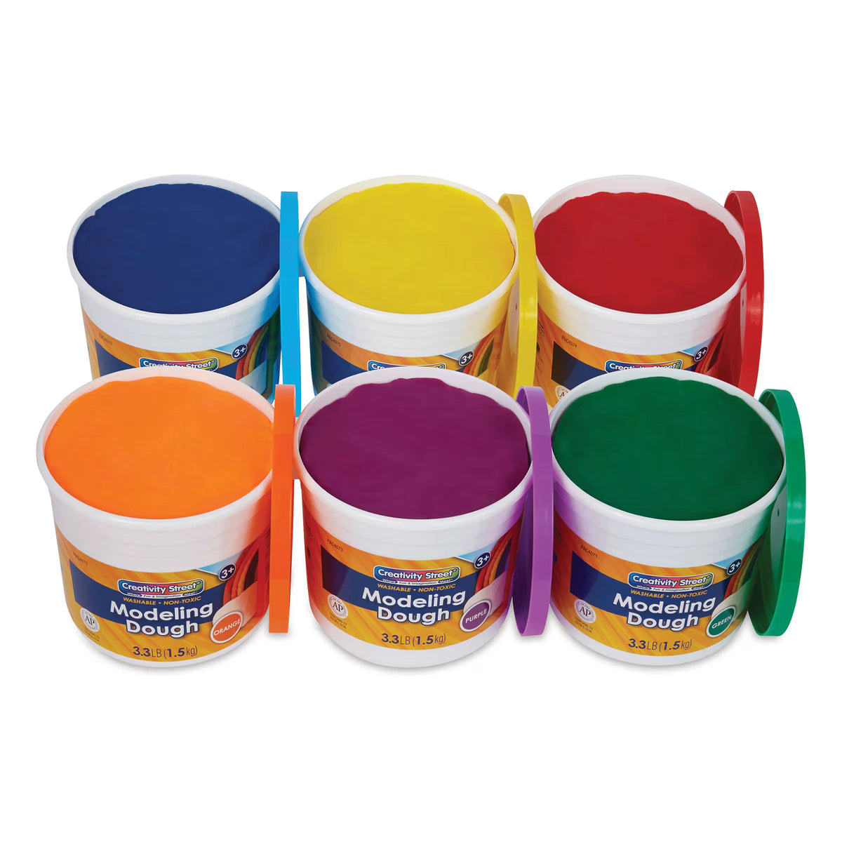 Creativity Street Modeling Dough  Assorted Colors 33 lbs Set of 6