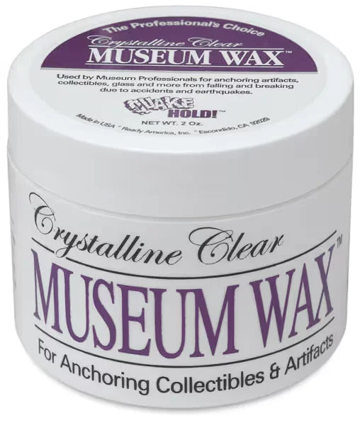 Crystal Clear Museum Wax  2 oz