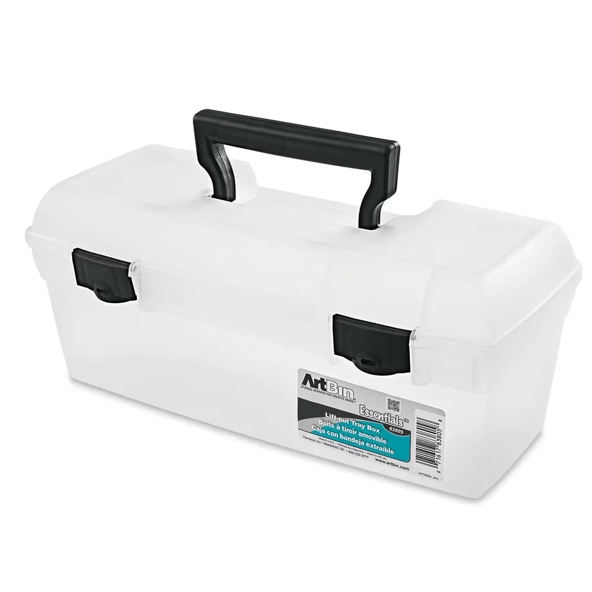 ArtBin Essentials Translucent LiftOut Tray Box 13