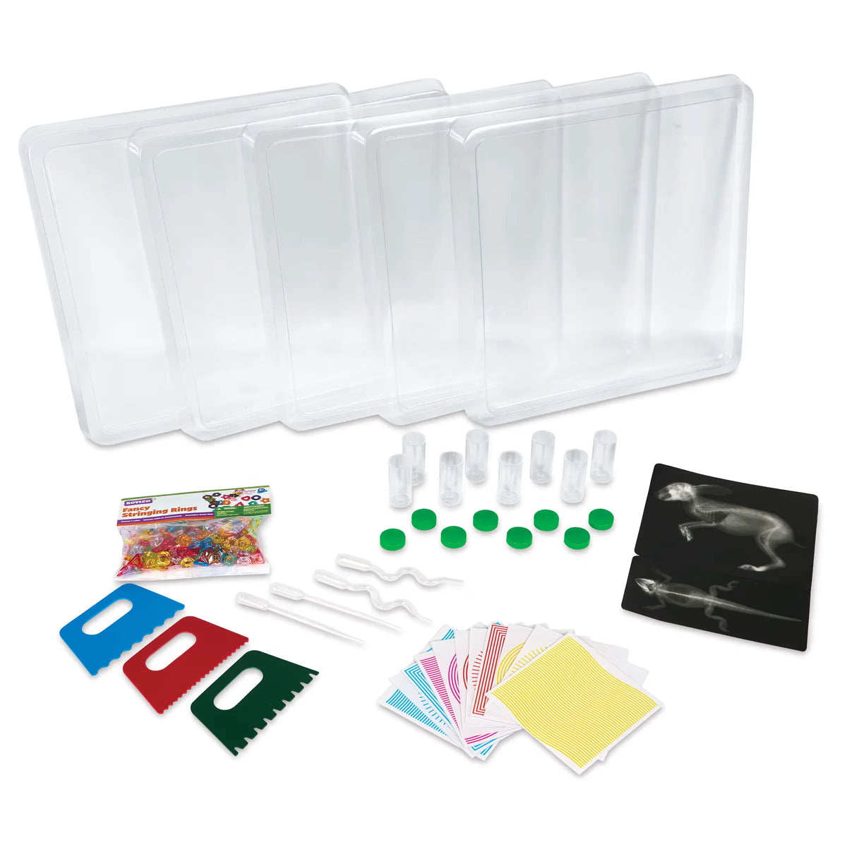 Roylco Educational Light Cube Accessory Kit