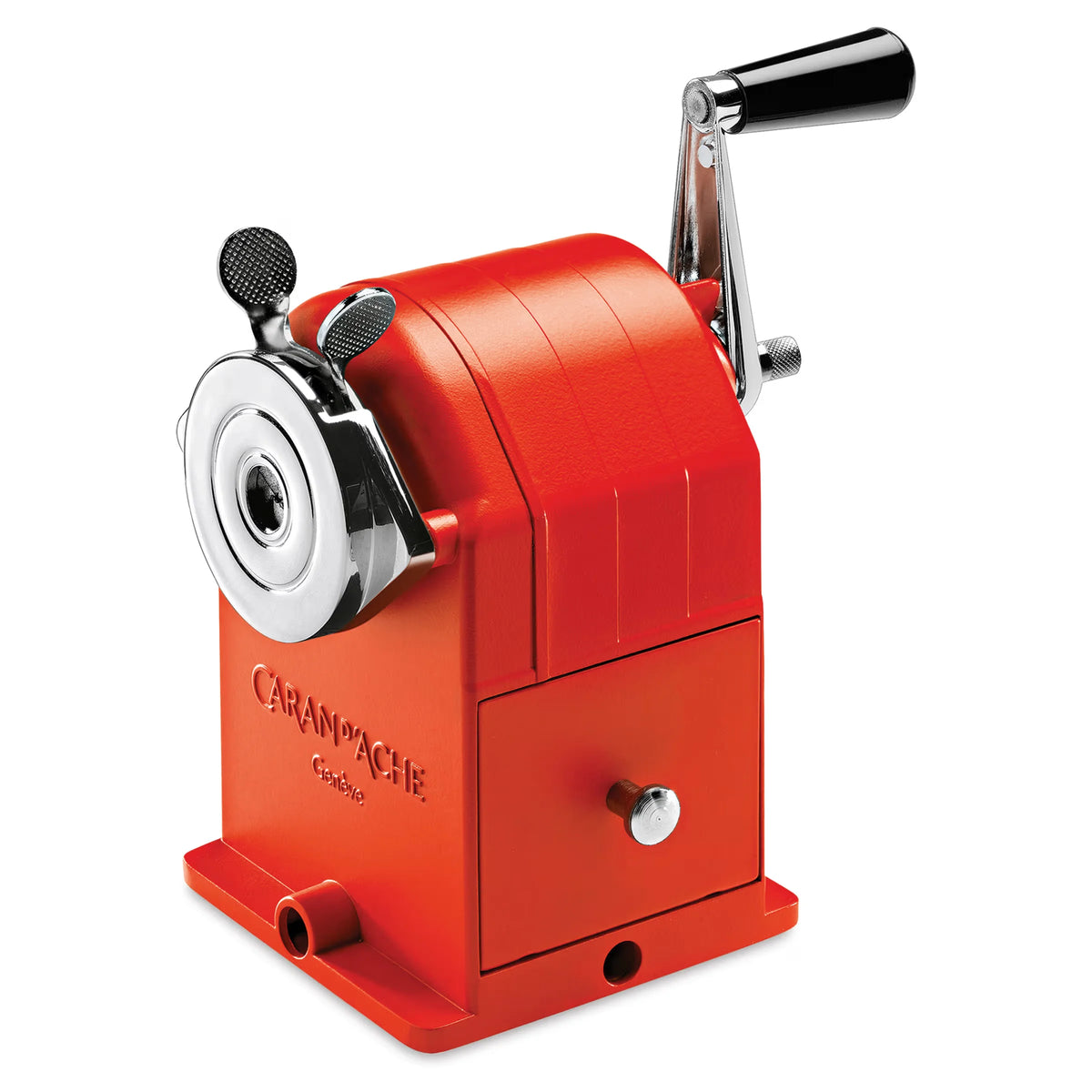 Caran dAche Metal Pencil Sharpening Machine  Grey