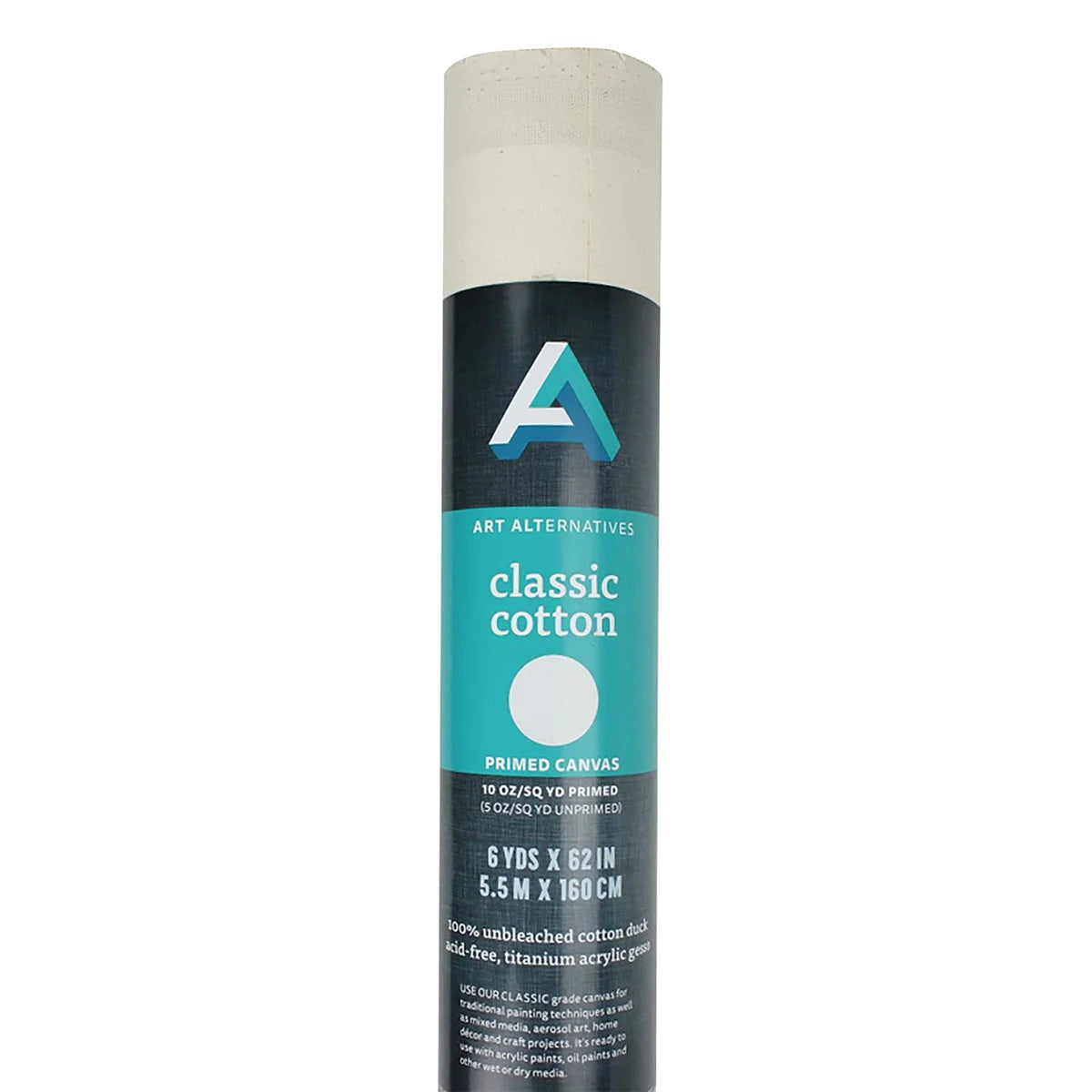 Art Alternatives Canvas Roll  62 in x 6 yds 10 oz