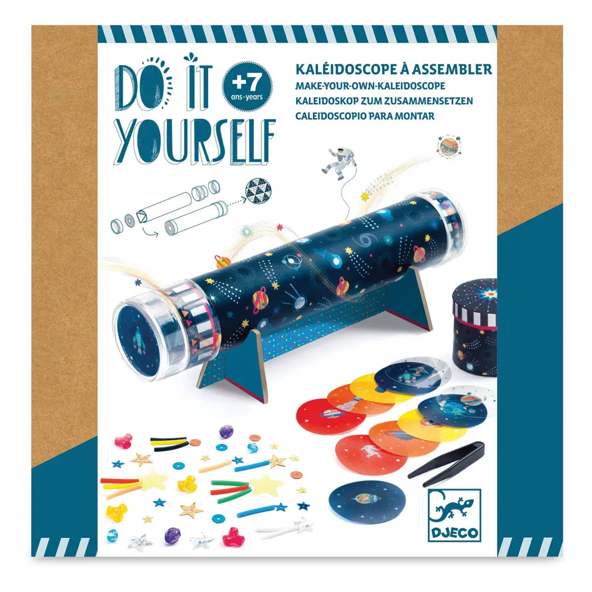 Djeco Do It Yourself Space Immersion Kaleidoscope Kit