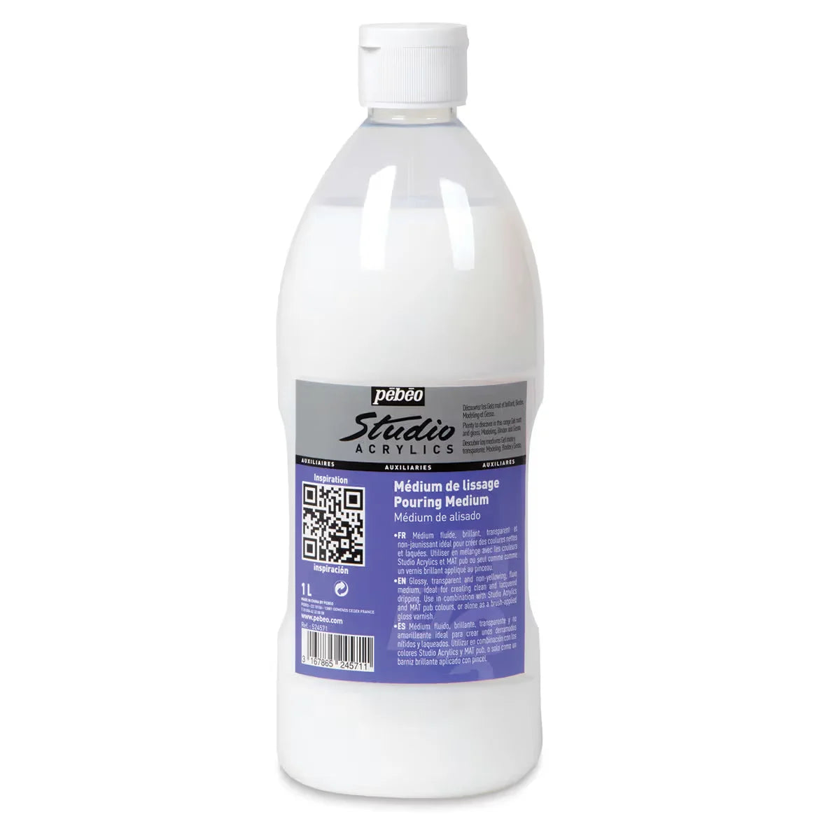 Pebeo Studio Acrylics Pouring Mediums  Pouring Medium 250 ml