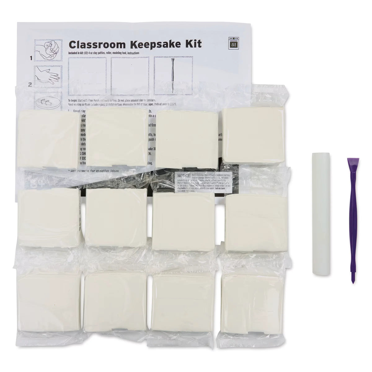 Sculpey Classroom Keepsake Kit  Set of 14