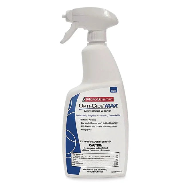 MicroScientific OptiCide Max Disinfectant Cleaner  24 oz