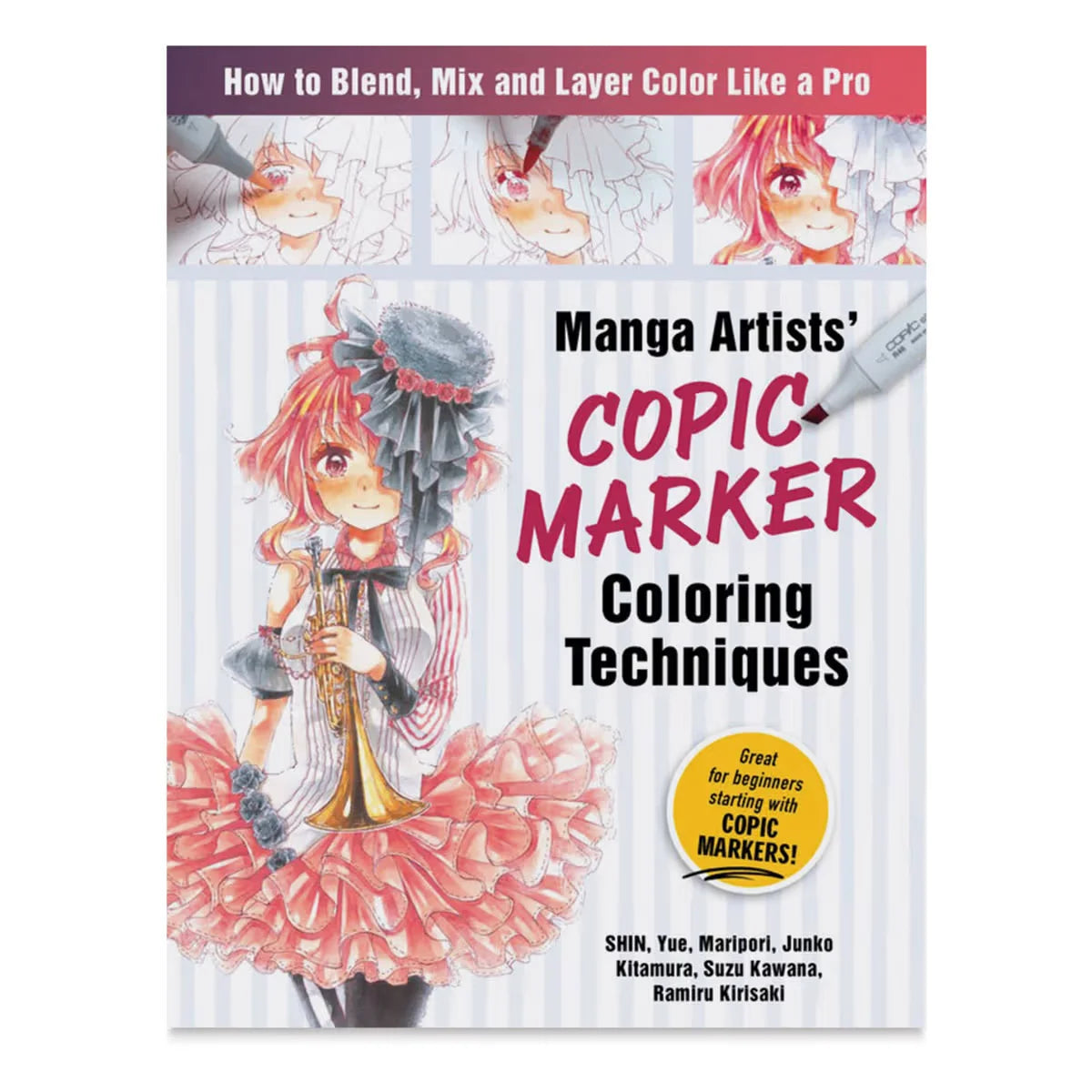 Manga Artists Copic Marker Coloring Techniques
