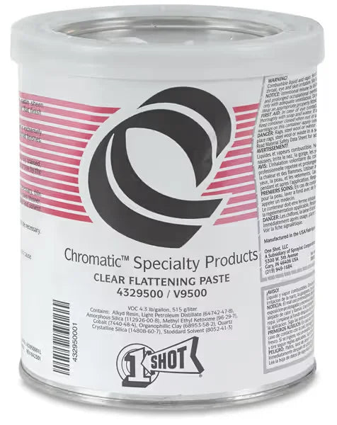 1 Shot Chromatic Clear Flattening Paste  32 oz (1 Quart) Can