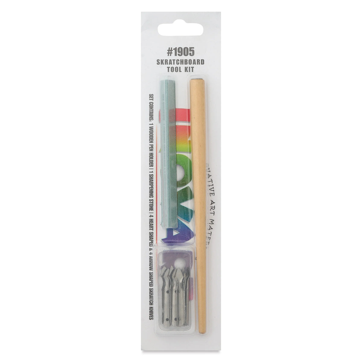 Inovart Skratch N Sketch Scratchboard Tool Set  Set of 10