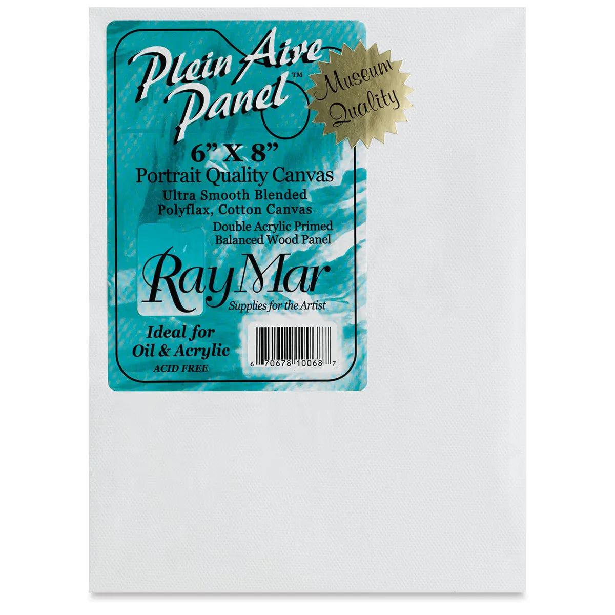 RayMar 23SC Smooth Cotton Portrait Panel  6 x 6
