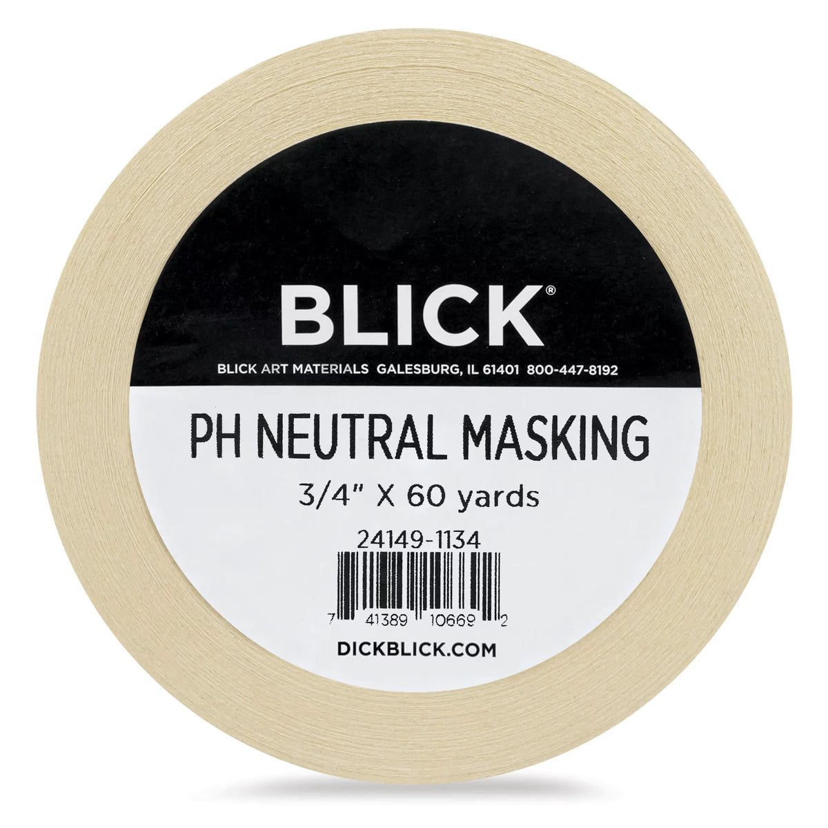 Blick pH Neutral Masking Tape  Natural 3/4 x 60 yds