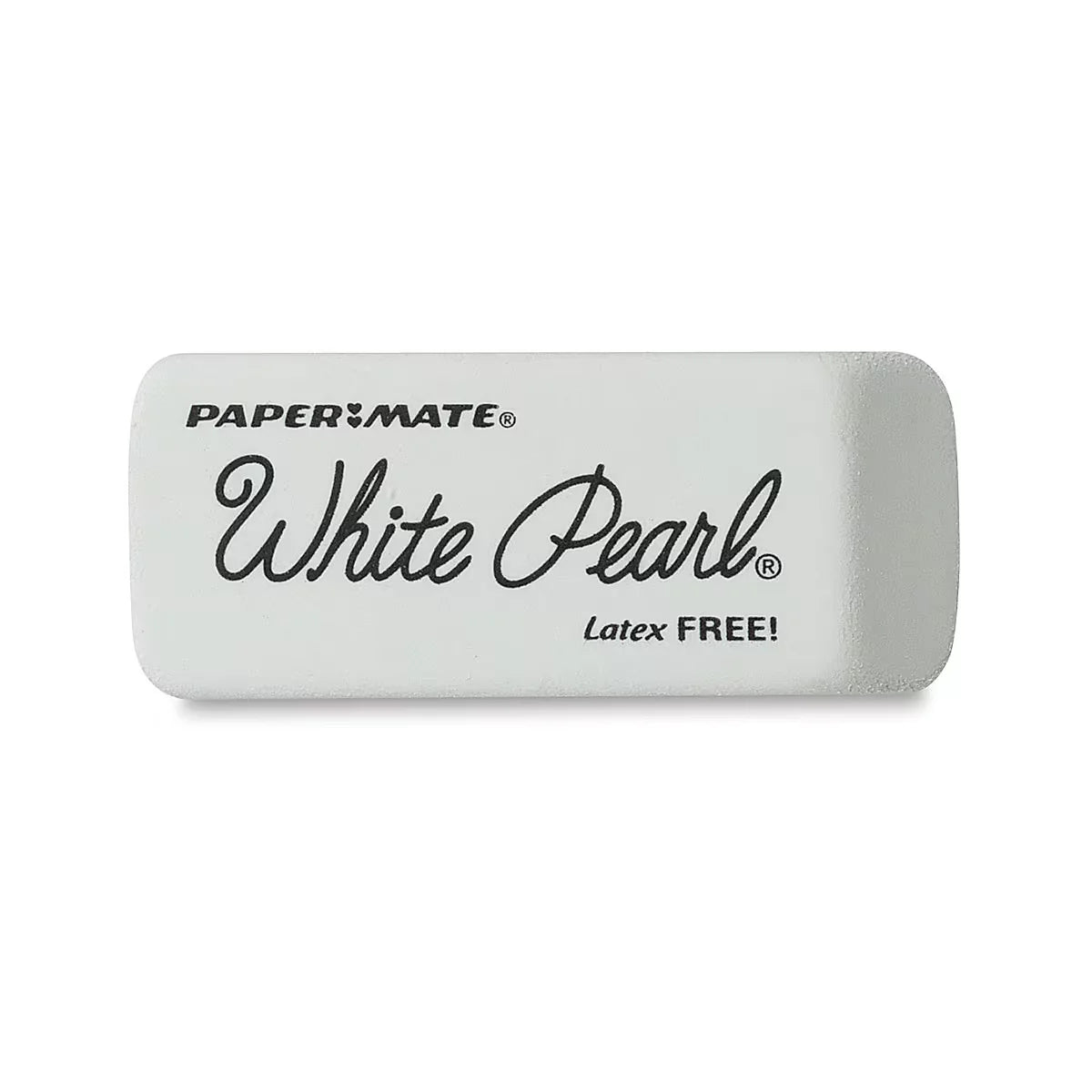 Paper Mate White Pearl Eraser  21/4 x 7/8 x 7/16 Pack of 3