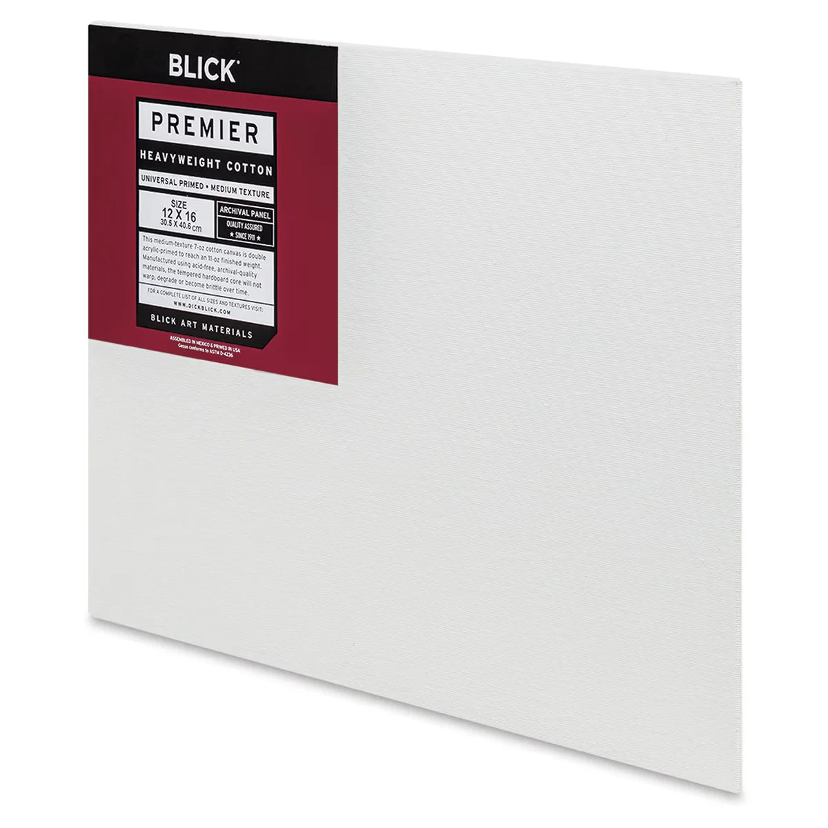 Blick Heavyweight Cotton Archival Panel  9 x 12