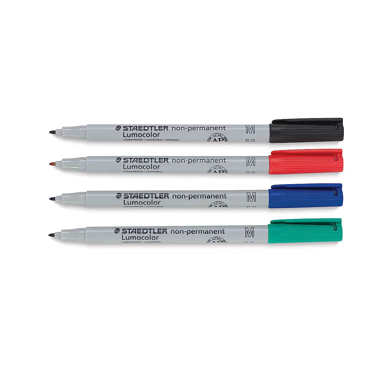 Staedtler Lumocolor NonPermanent Markers  Super Fine Set of 4