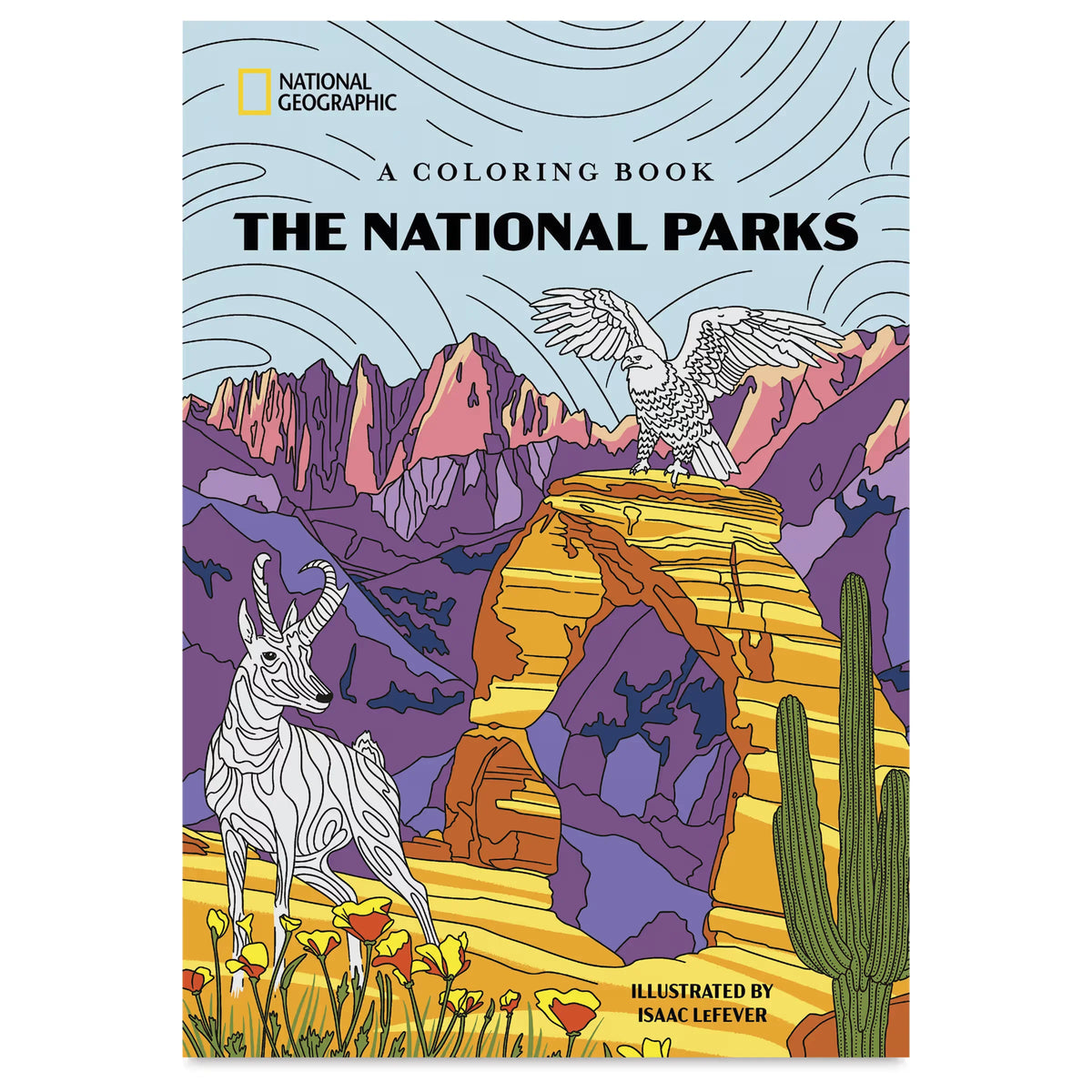 The National Parks: A Coloring Book