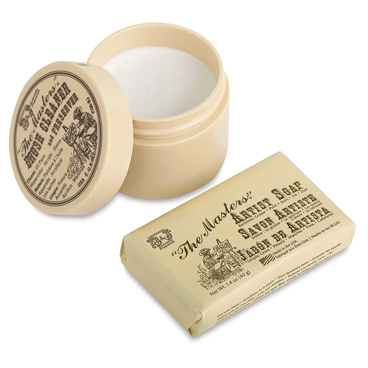 The Masters CleanUp Kit  Artist Soap and Brush Cleaner