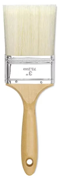 Linzer Bristle/Polyester Brush  Gesso Wood Handle Size 1
