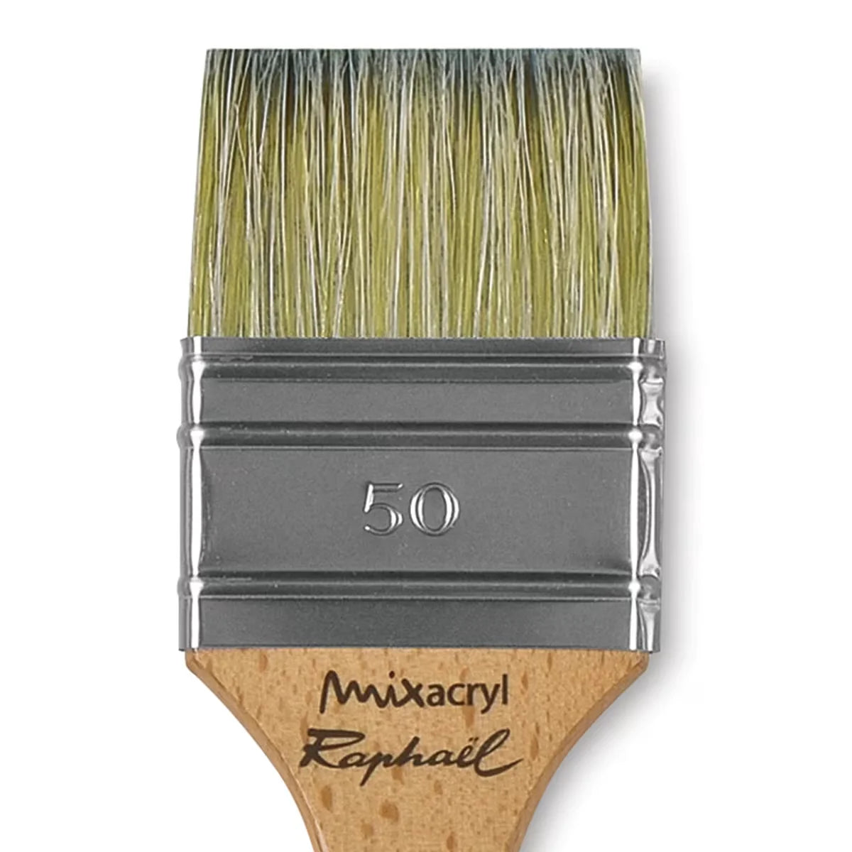 Raphael Mixacryl Natural Bristle/Synthetic Mix Brush  Mixed Media Flat Size 20