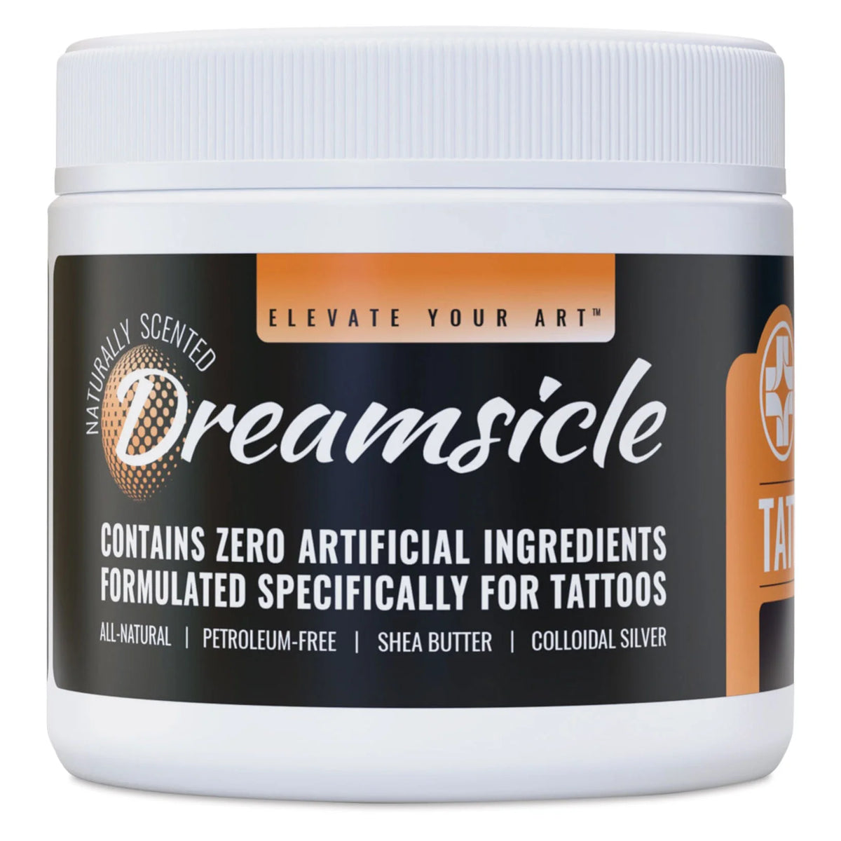 Saniderm Dreamsicle Tattoo Glide  4 oz Jar